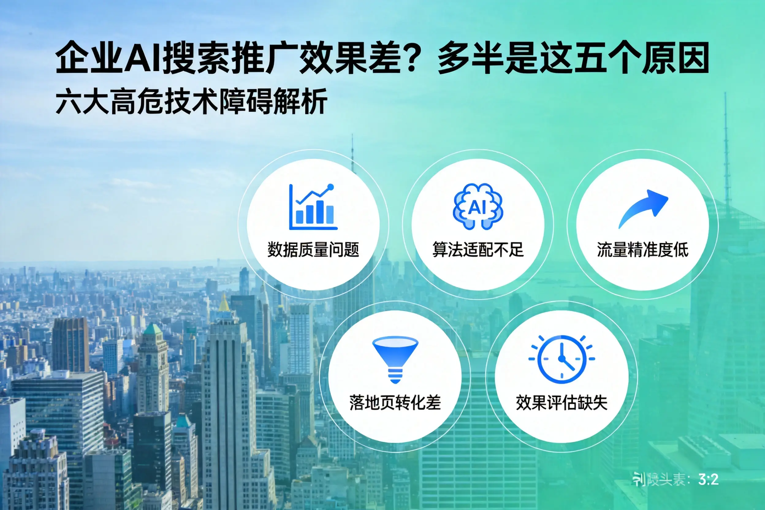 大余企业AI搜索推广效果差?多半是这五个原因